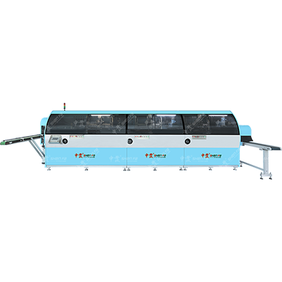 Полностью автоматическая печатная машина шелковой ширмы 3 цветов автоматическая прикрывая для бутылки лосьона шампуня