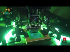 Автоматическая машина для плоской трафаретной печати для верхней части крышки