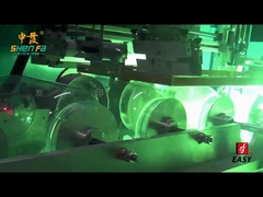 Автоматическая трехцветная трафаретная печатная машина для бутылок емкостью 3 л.