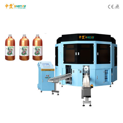 Печатание экрана 6 цветов и горячая штемпелюя машина все в одной 50pcs/минуте