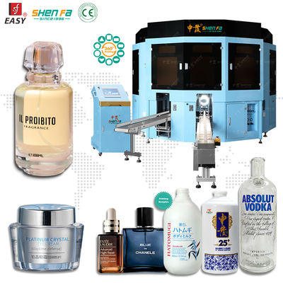 8-цветная сервосекретная печатная машина для бутылок 30-60 шт/мин